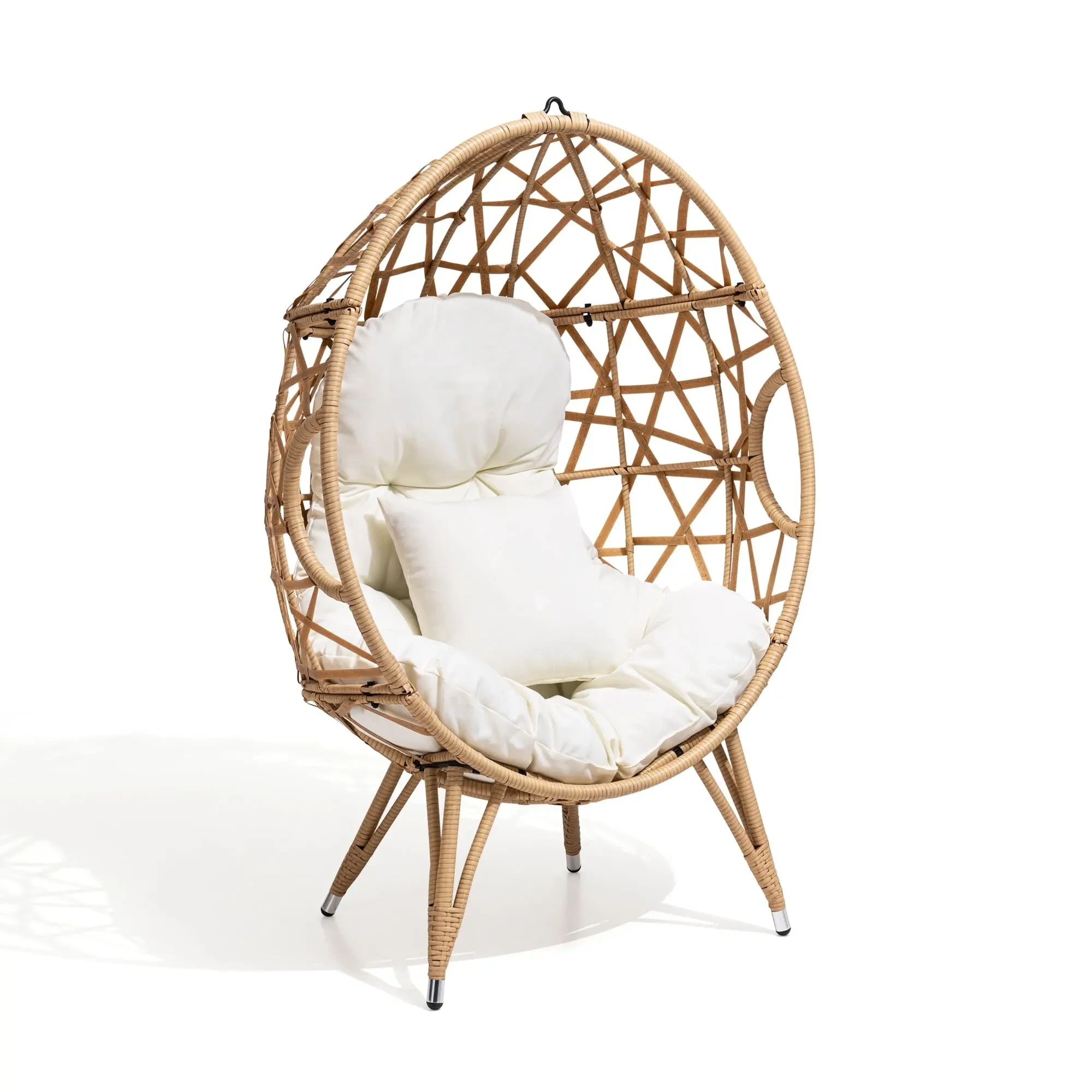 Rotin nouveau Design extérieur balançoire chaise Patio oeuf chaise tissu imperméable jardin unique berceau chaise 1