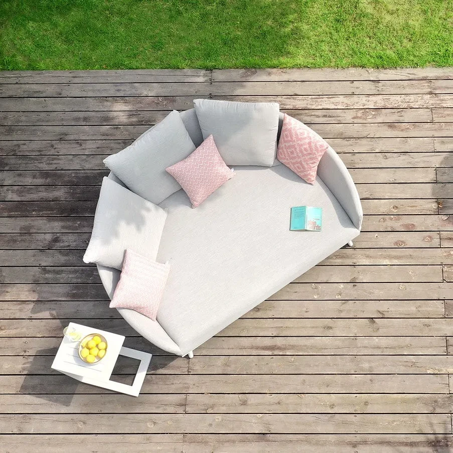 Waterproof Patio Furniture Backyard Sun Lounger Folding Beach Luxury Chaise Lounge Set Outdoor Fabric Pool Chairs Sofa Day Bed1 1