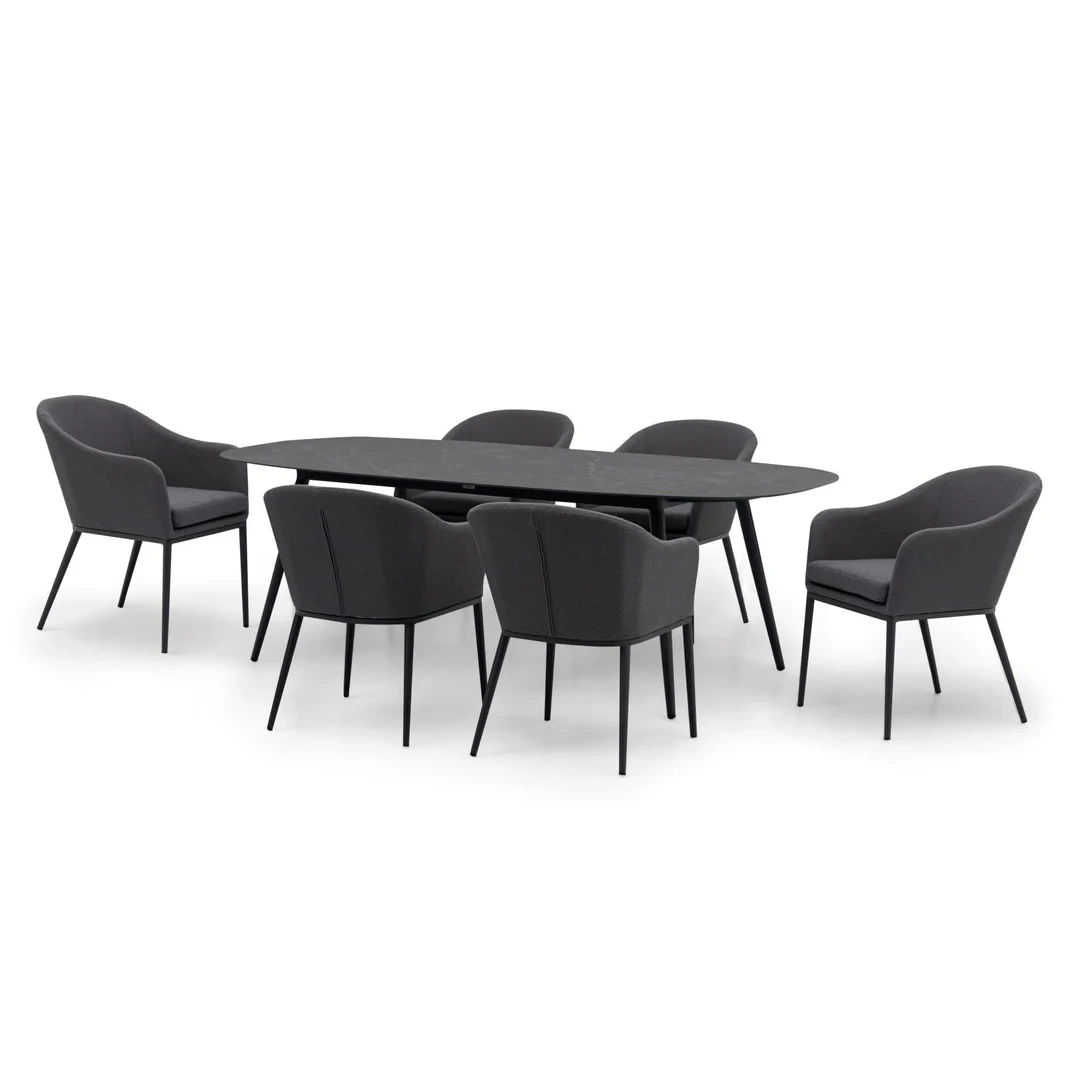 Chaise en tissu confortable, résistante aux intempéries et à la pluie, meubles de Patio, ensemble de chaises et de tables de salle à manger d'extérieur, bistrot1 1