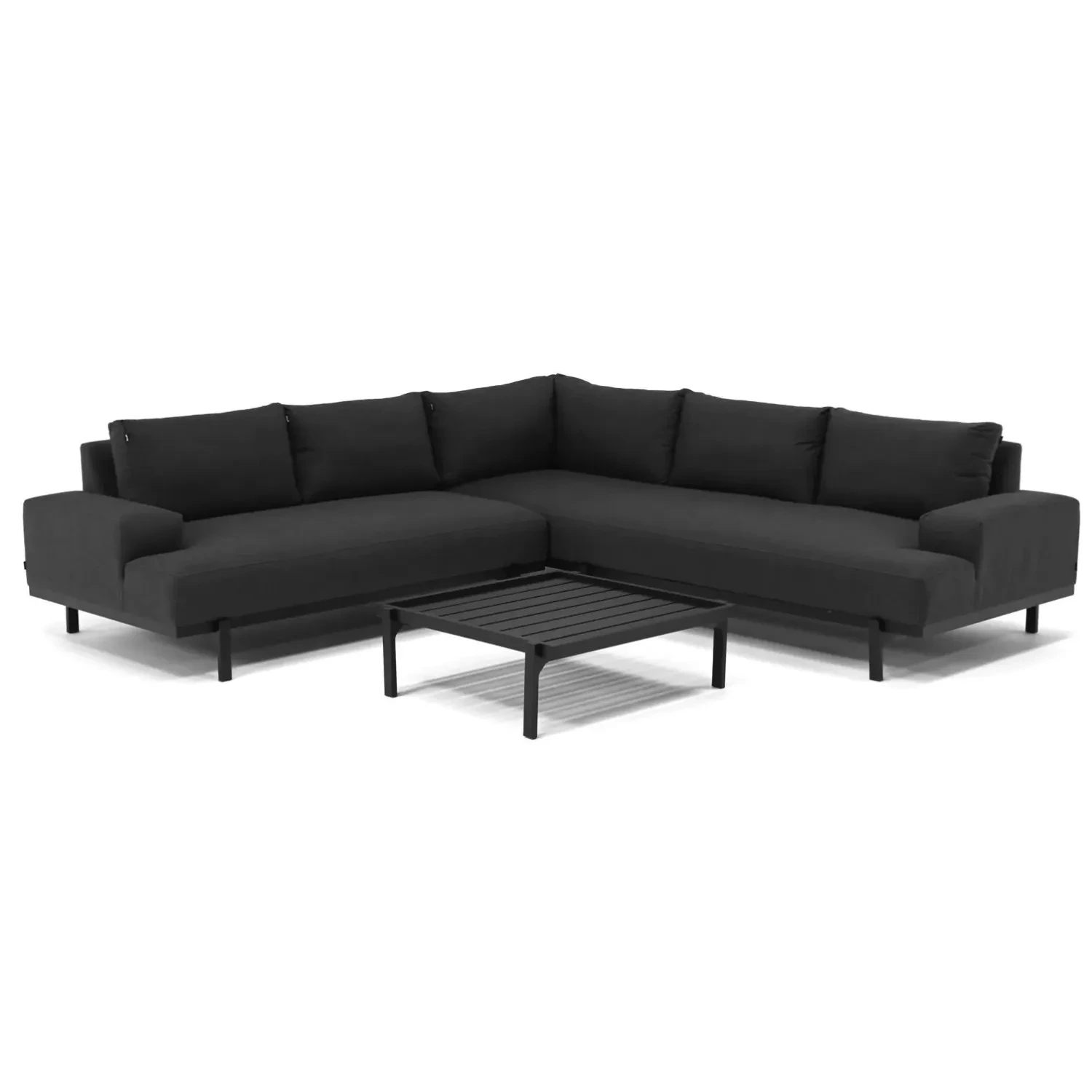 Meubles de Patio imperméables en oléfine douce, ensembles de conversation, siège d'hôtel, ensemble de canapé en tissu de jardin en aluminium sectionnel d'extérieur 1