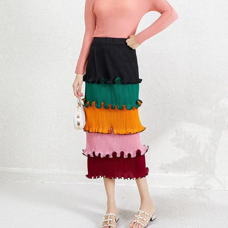Shine Bright In A Black Sparkle Pleated Skirt 1