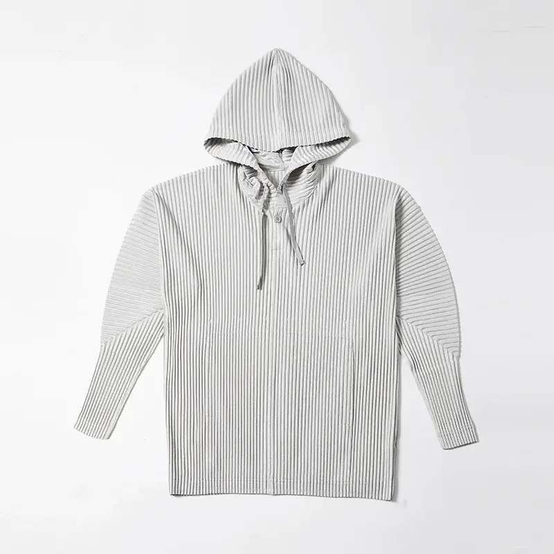 Pleated Wool Coat Womens - - Pleats Clothing 5