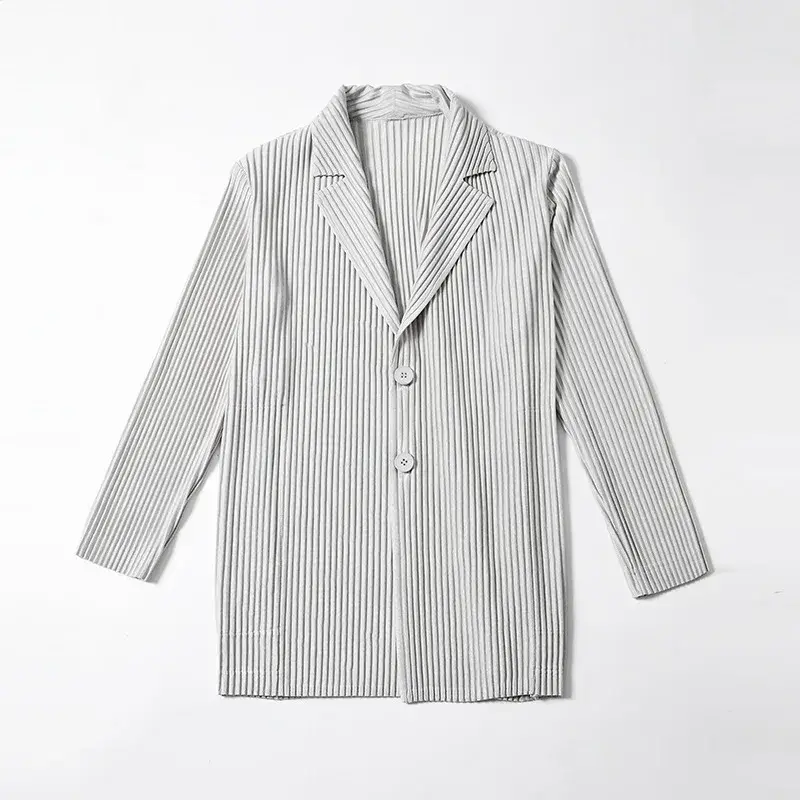 Pleated Trench Coat Womens - - Pleats Clothing 5