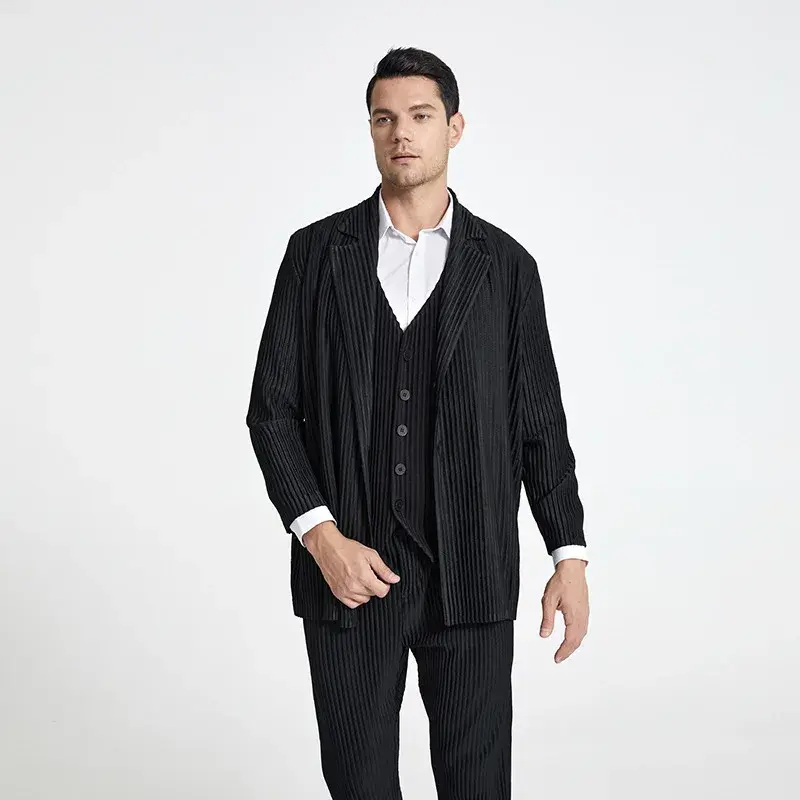 Pleated Trench Coat Womens - - Pleats Clothing 3