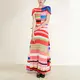Pleated Tiered Ruffled Strapless Gown by Pleats Clothing 7