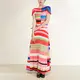 Pleated Tiered Ruffled Strapless Gown by Pleats Clothing 4