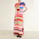 Pleated Tiered Ruffled Strapless Gown by Pleats Clothing 2