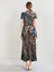 Pleated Short Gown by Pleats Clothing 7