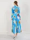 Pleated Short Gown by Pleats Clothing-1 7