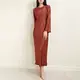 White Pleated Gown About 5-10Days by Pleats Clothing 6