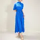 Pleated Short Gown in-Stock Ltems OR OEM&ODM by Pleats Clothing 4