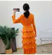 Sleeveless Pleated Gown Pleated Dress - - Pleats Clothing 6