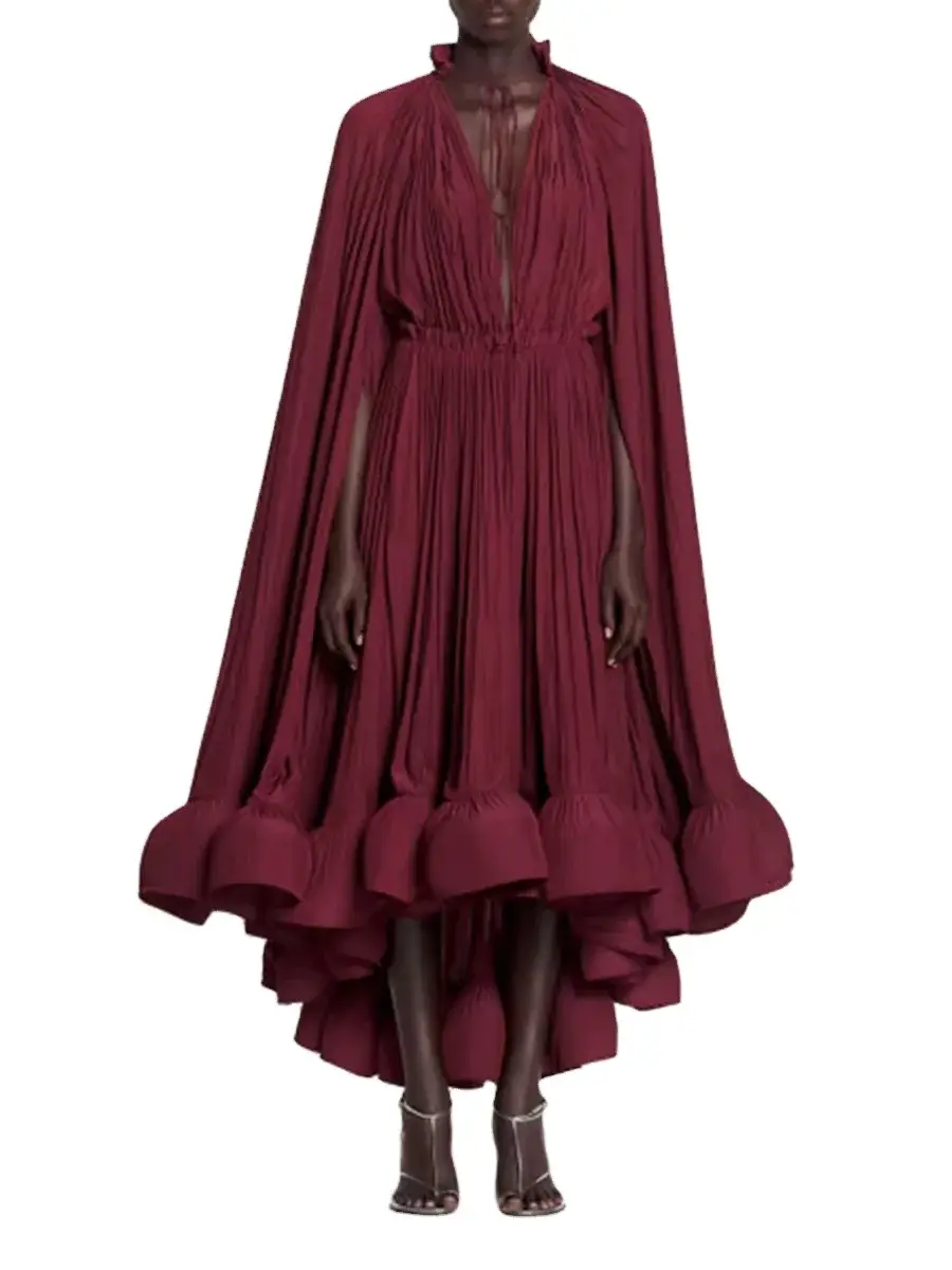 Pleated Gown Cash by Pleats Clothing 7