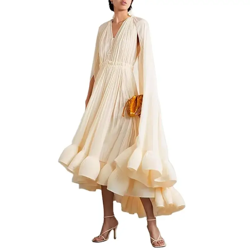 Pleated Gown Cash by Pleats Clothing 4