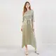 Pleated Short Gown Plus Size Dresses by Pleats Clothing 1