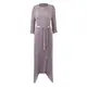 Pleated Short Gown Plus Size Dresses by Pleats Clothing 7