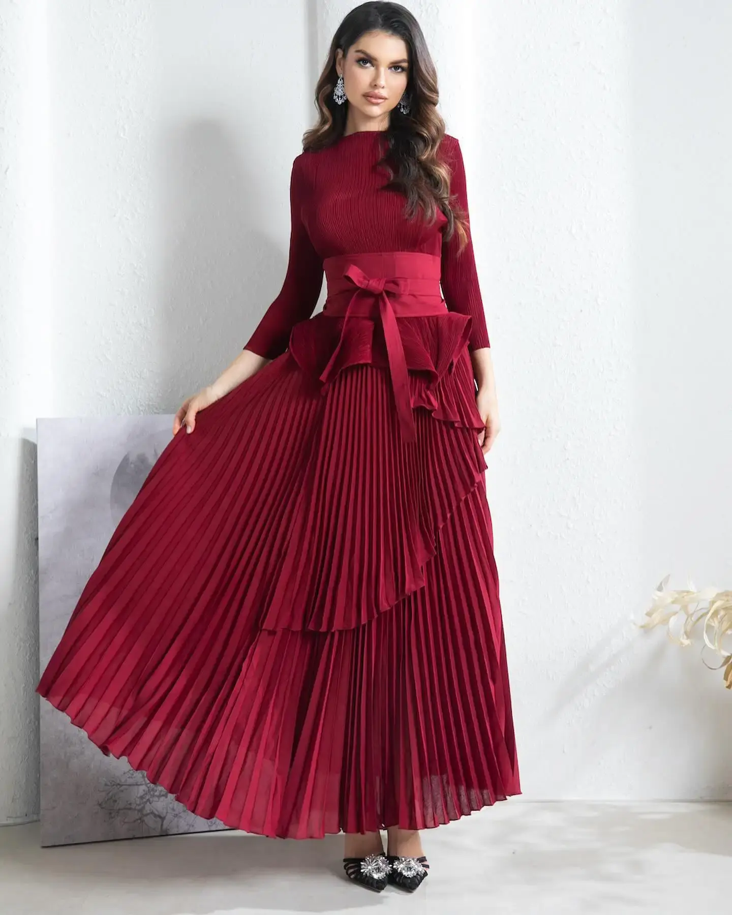 Pleated Dress Suit by Pleats Clothing 6