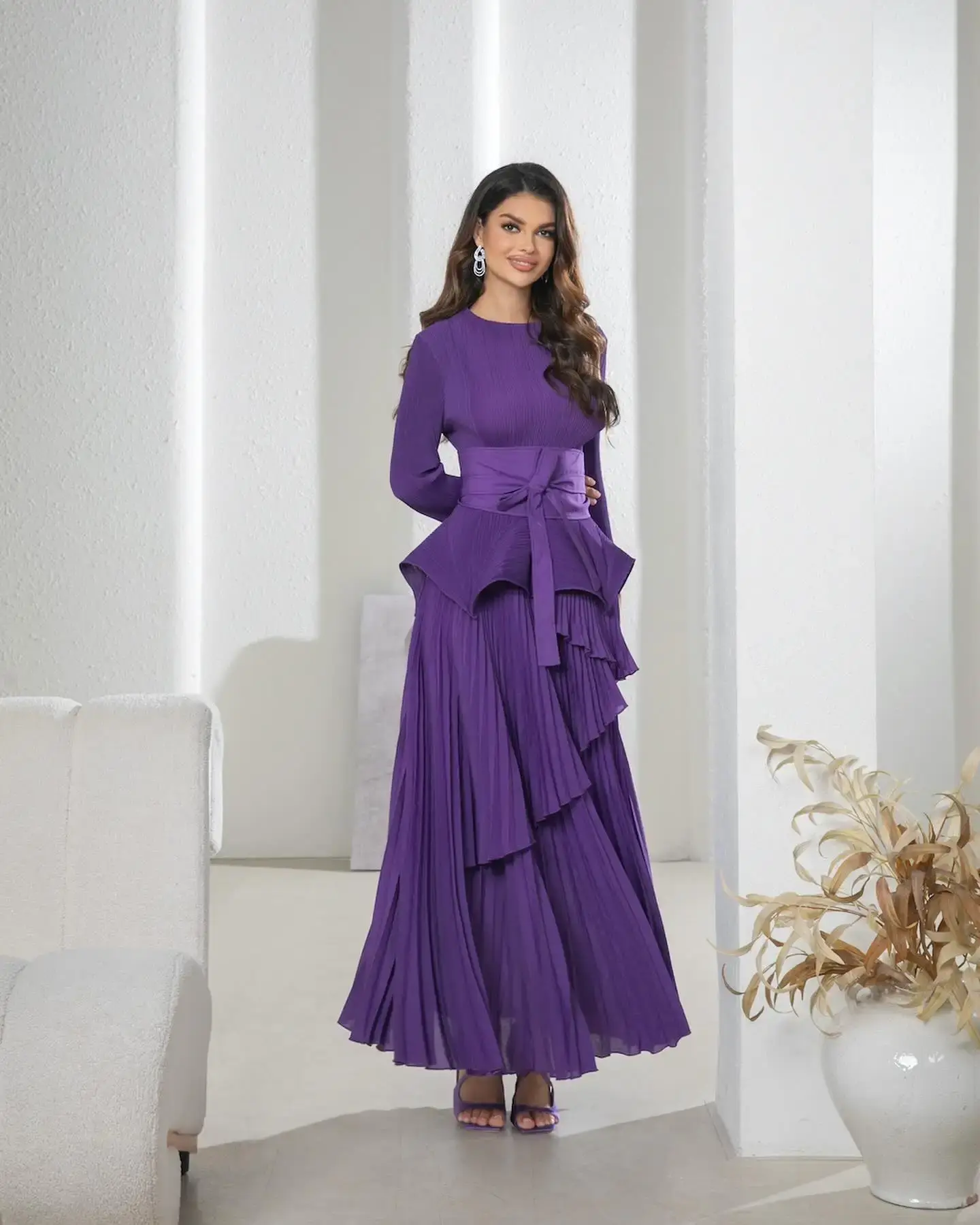 Pleated Dress Suit by Pleats Clothing 3