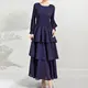 Long Sleeve Pleated Gown by Pleats Clothing 6