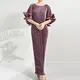 Chiffon Pleated Gown by Pleats Clothing 3