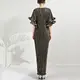 Chiffon Pleated Gown by Pleats Clothing 5