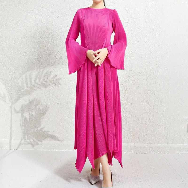 Strapless Pleated Gown by Pleats Clothing-1 4