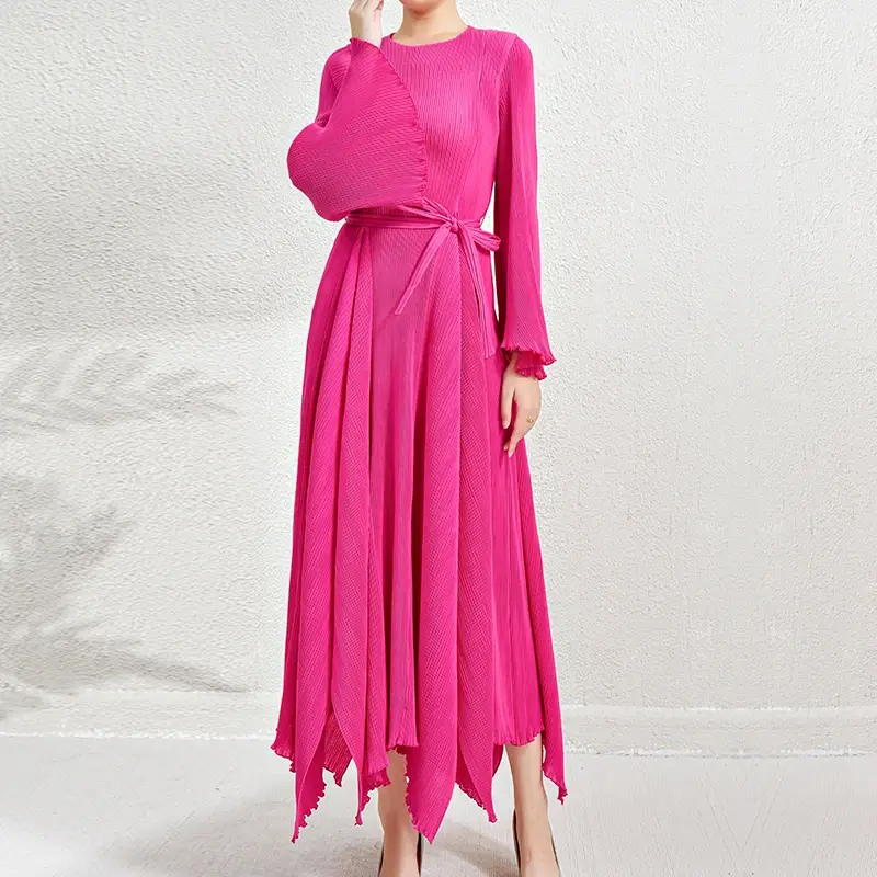 Strapless Pleated Gown by Pleats Clothing-1 3