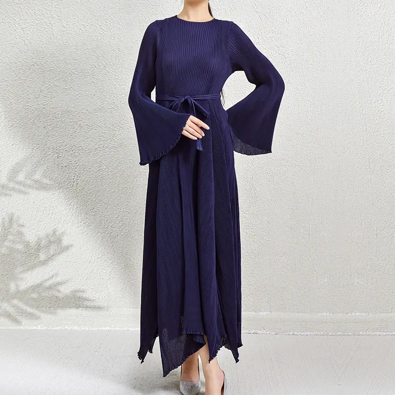 Strapless Pleated Gown by Pleats Clothing-1 5