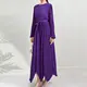 Strapless Pleated Gown by Pleats Clothing-1 7