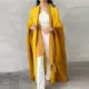 Long Sleeve Pleated High Neck Gown - - Pleats Clothing-1 5