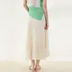 Long Sleeve Pleated High Neck Gown Women's Skirts - - Pleats Clothing 7
