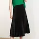 Pleated Gown Dress Women's Skirts - - Pleats Clothing 2