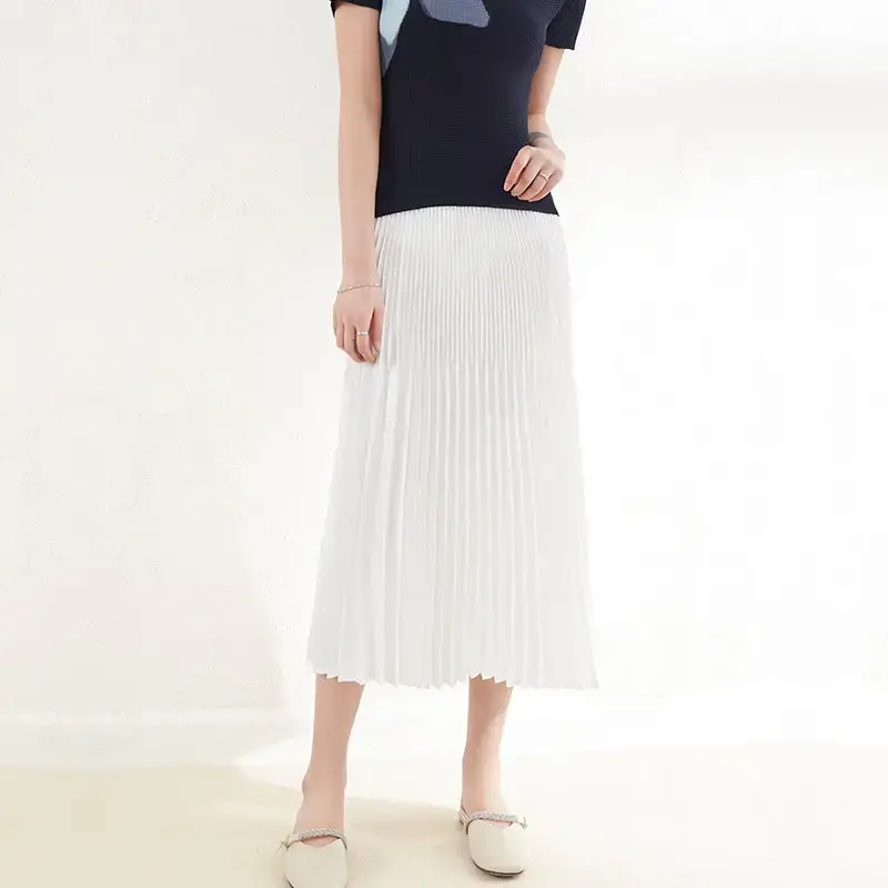 Pleated Gown Dress Women's Skirts - - Pleats Clothing 6