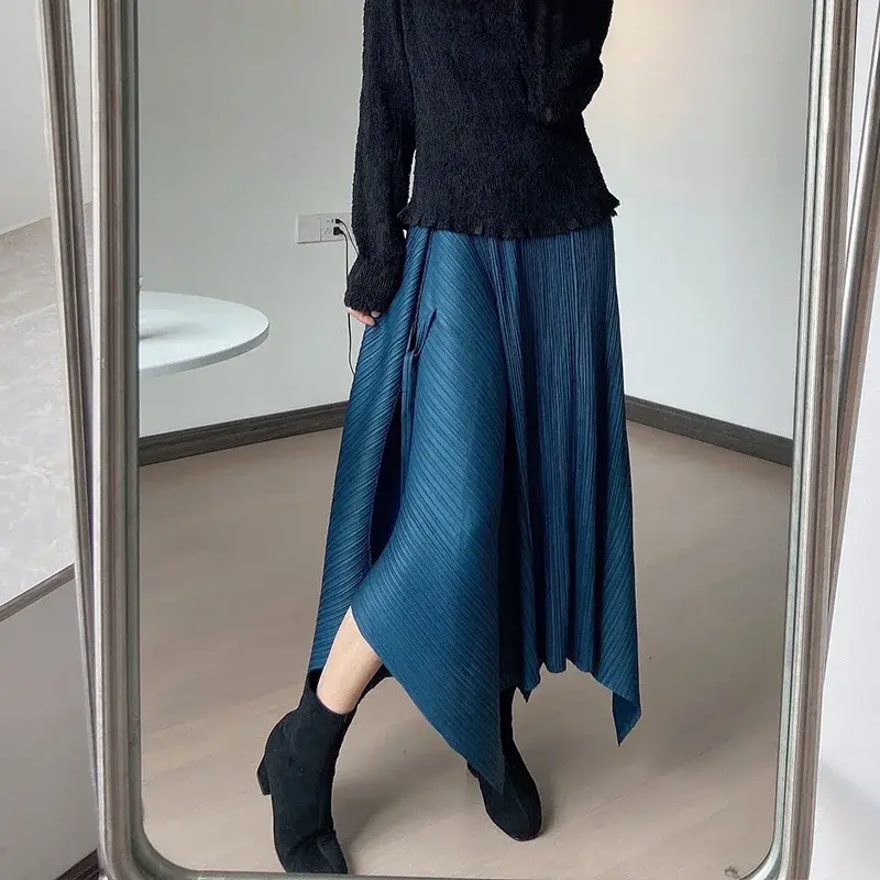 Chiffon Pleated Gown Accept Customized Color - - Pleats Clothing 7