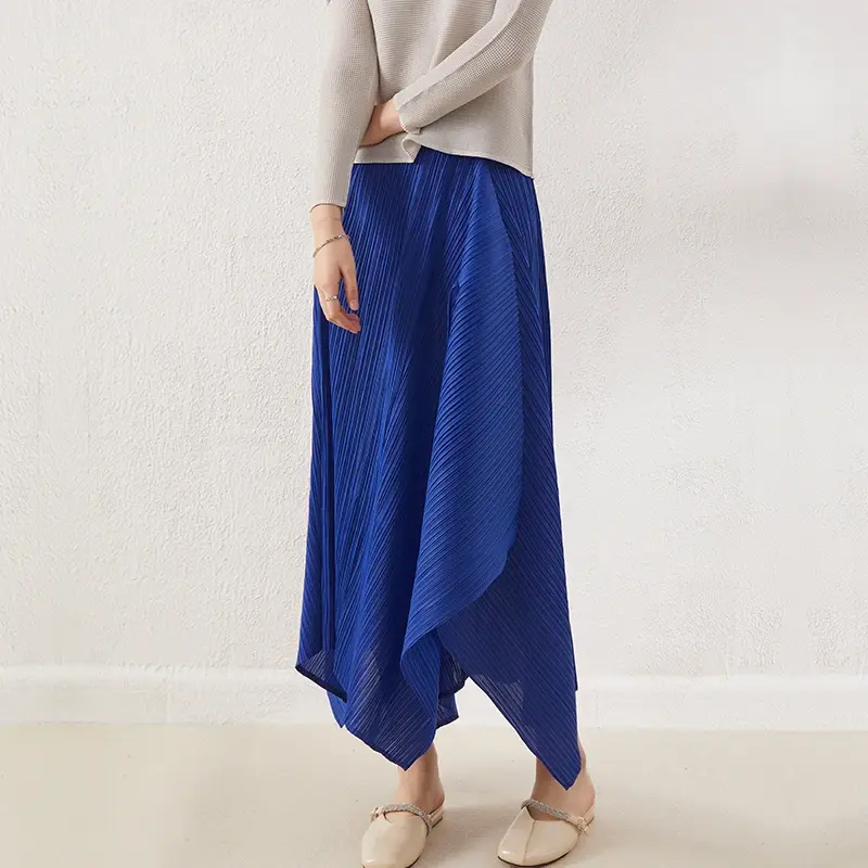 Chiffon Pleated Gown Accept Customized Color - - Pleats Clothing 2
