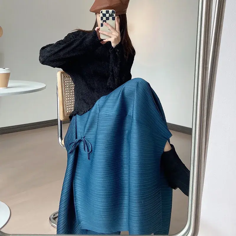 Chiffon Pleated Gown Accept Customized Color - - Pleats Clothing 5