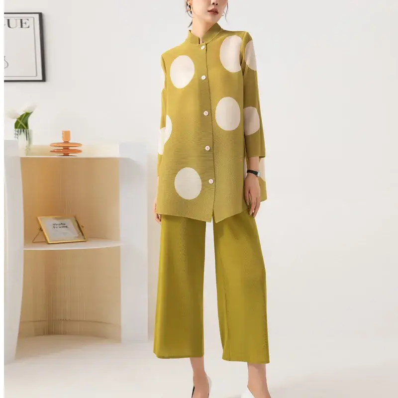 Green Pleated Gown 3-7working Days by Pleats Clothing 7