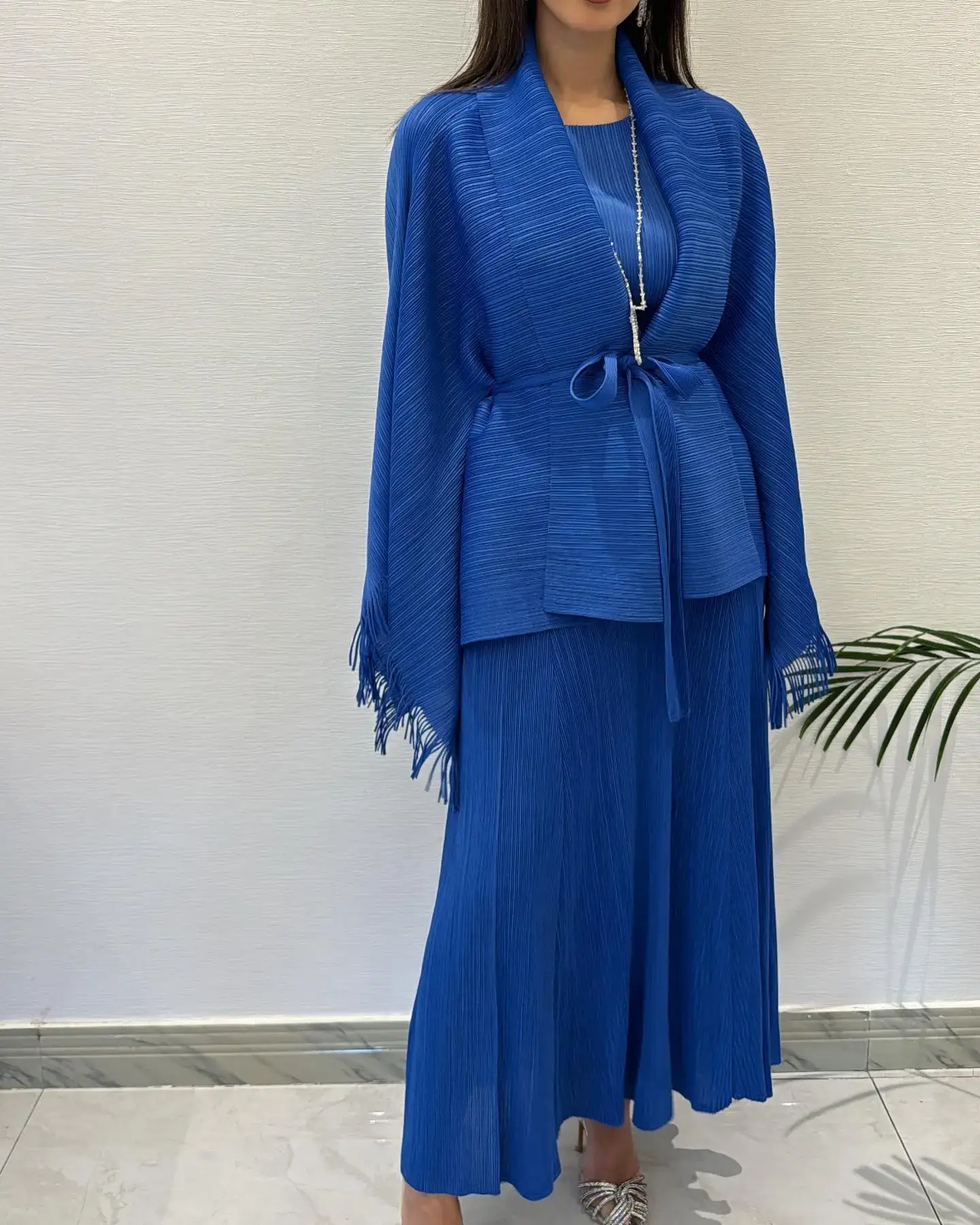 Long Sleeve Pleated Gown Pay with the World’s Most Payment Methods. by Pleats Clothing 4