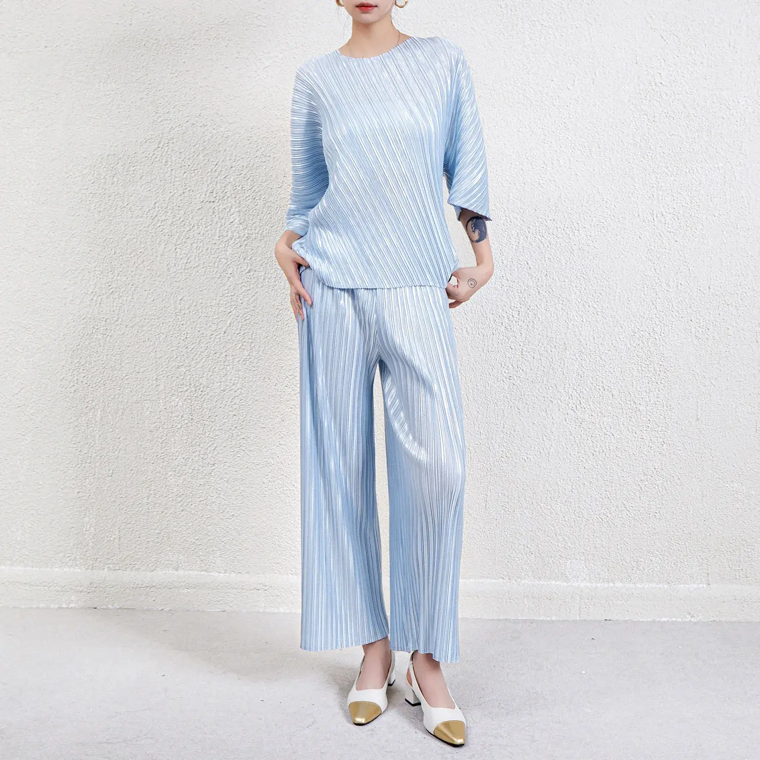 Long Pleated Gown 2024 by Pleats Clothing 1