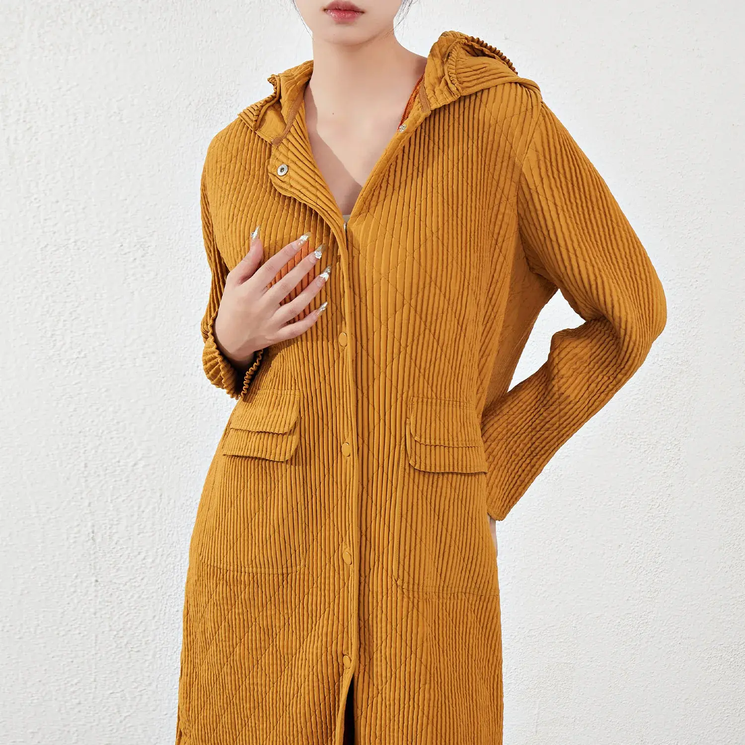 Pleated Cardigan Sweater Trade Assurance Or Asclient's Requirement. - - Pleats Clothing 7