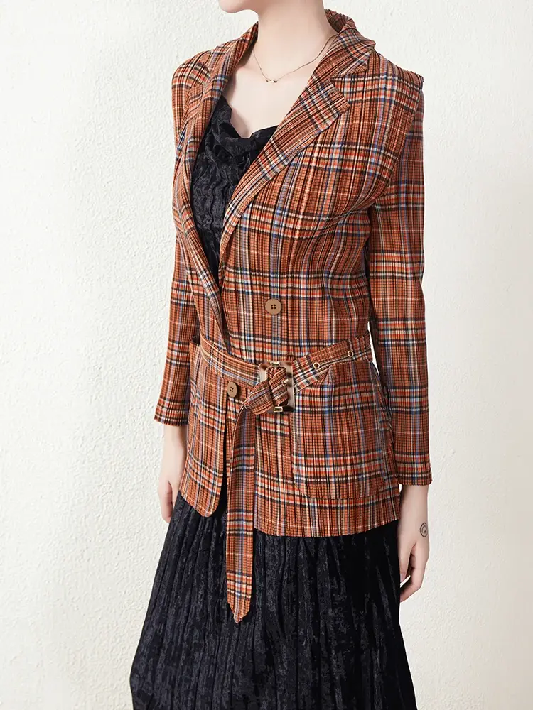 Gold Pleated Gown 7-10 Working Days - - Pleats Clothing 6