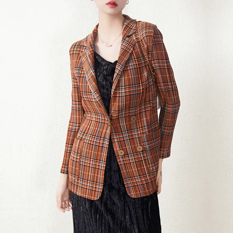 Gold Pleated Gown 7-10 Working Days - - Pleats Clothing 2