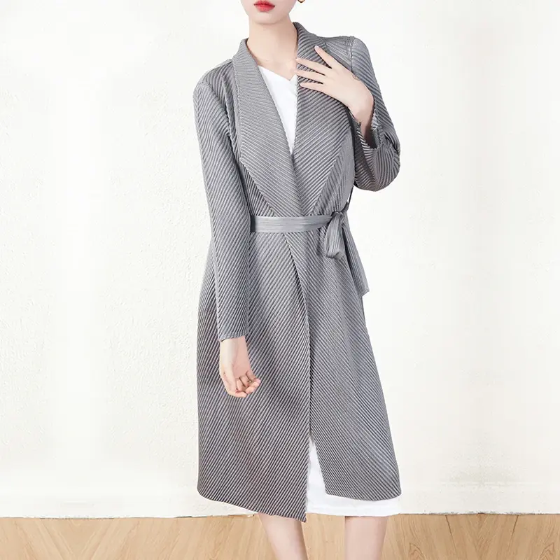 Pleated Back Cardigan Western Union by Pleats Clothing 7