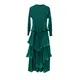 Blue Pleated Gown 0.500 Kg - - Pleats Clothing 6