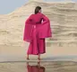 White Pleated Gown Pleats Clothing - - Pleats Clothing 3