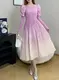 Black Pleated Gown 100% Polyester - - Pleats Clothing 5