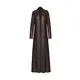 Long Sleeve Pleated High Neck Gown Optional (You Can Buy Samples to Check the Quality Before Placing an Order) - - Pleats Clothing 6