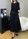 Black Pleated Gown Accept Customized Color by Pleats Clothing 4