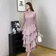 Silk Pleated Gown Pleats Clothing - - Pleats Clothing 5