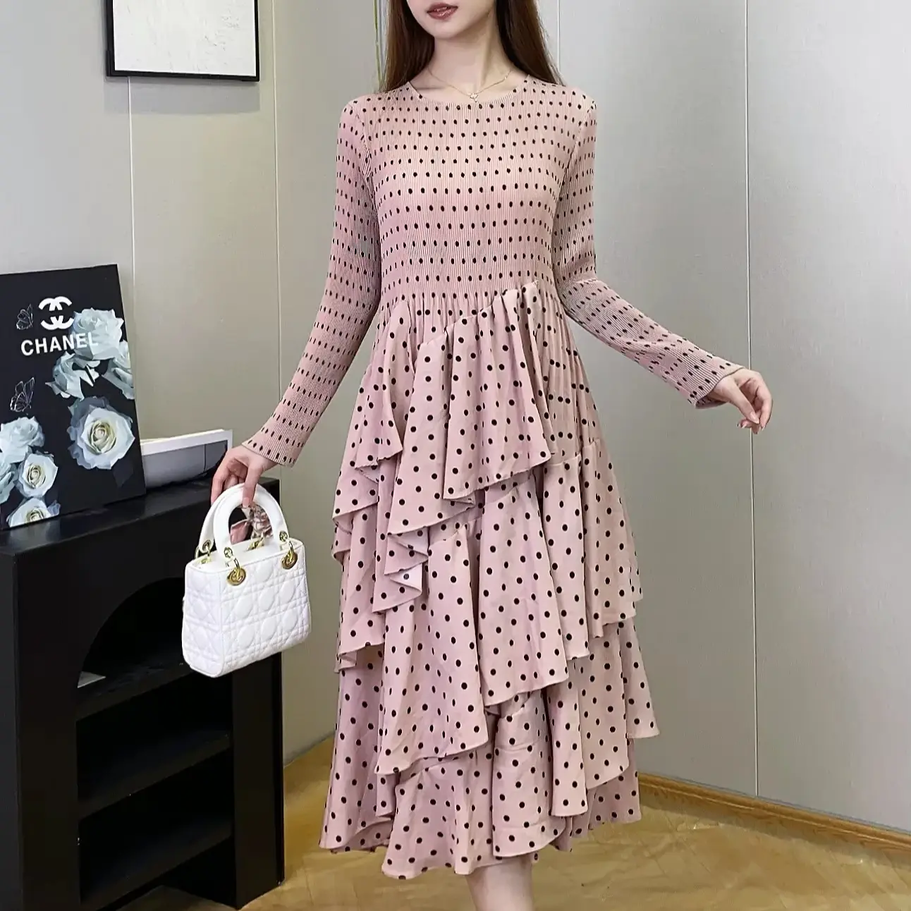 Sleeveless Pleated Gown Pay with the World’s Most Payment Methods. - - Pleats Clothing 4